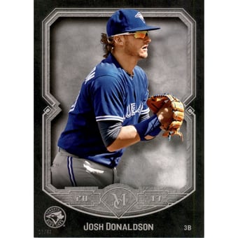 2017 Topps Museum Collection 5x7 #28 Josh Donaldson