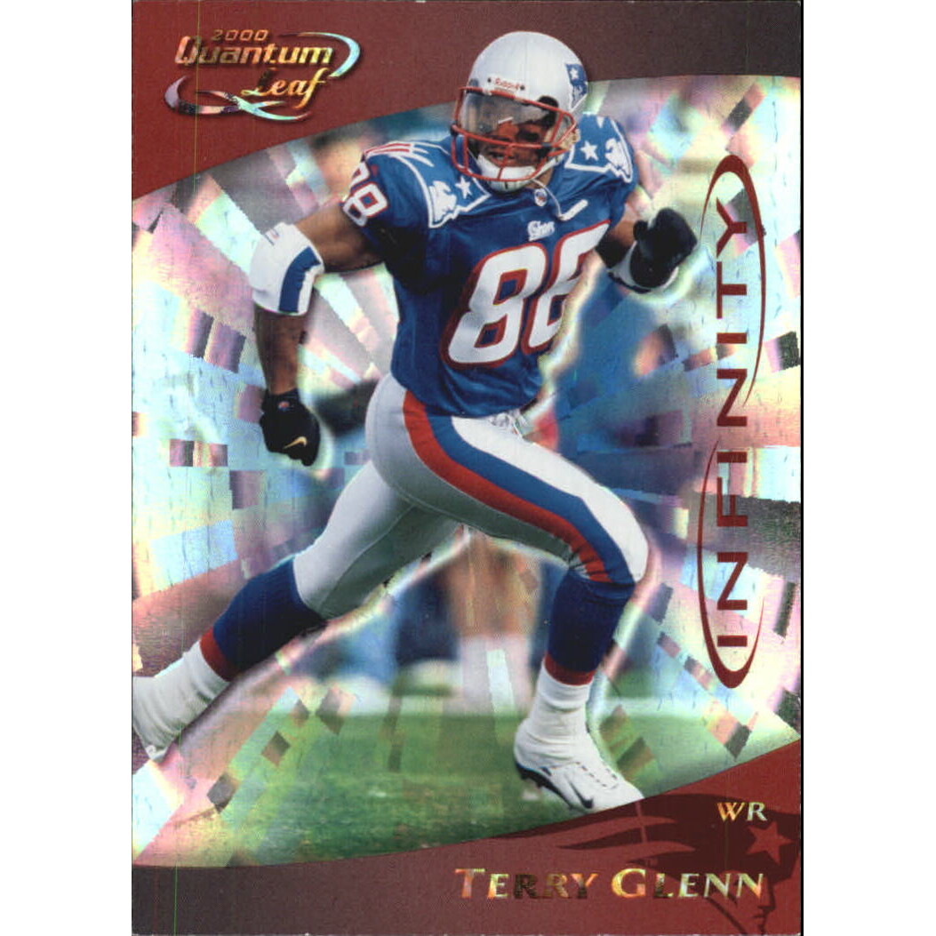 2000 Quantum Leaf Infinity Red #174 Terry Glenn