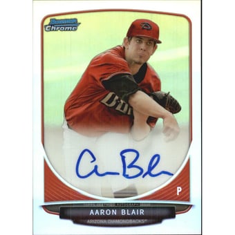 2013 Bowman Chrome Draft Draft Pick Autographs Refractors #BS Braden Shipley