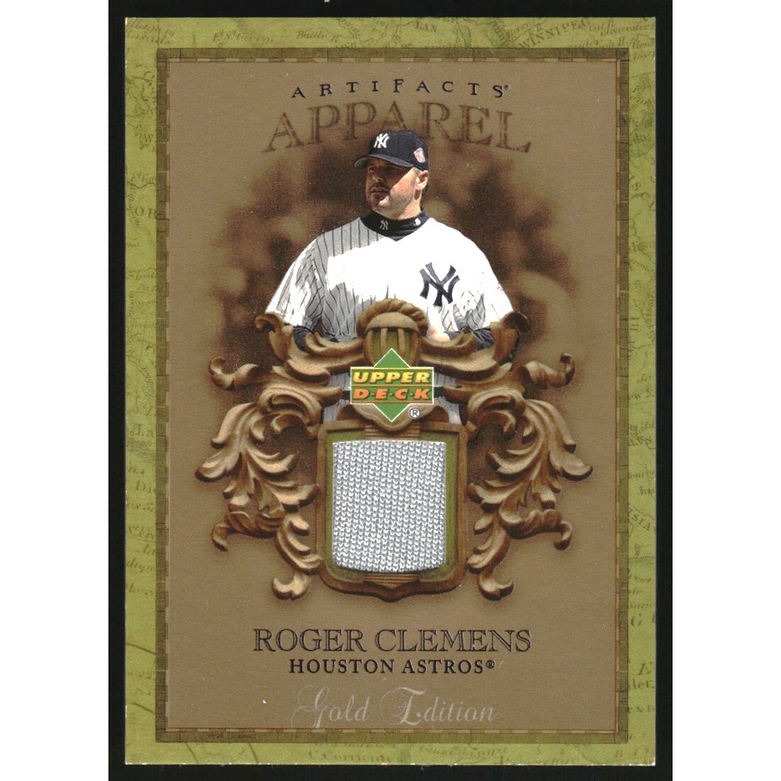 2007 Artifacts MLB Apparel Gold #RC Roger Clemens