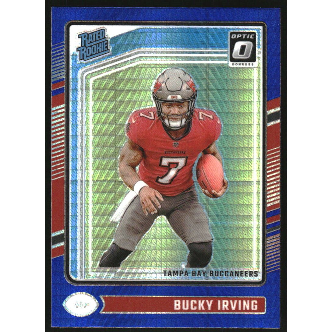 2024 Donruss Optic Blue Hyper #216 Bucky Irving RR