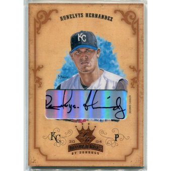 2004 Diamond Kings DK Signatures Bronze #73 Runelvys Hernandez/50