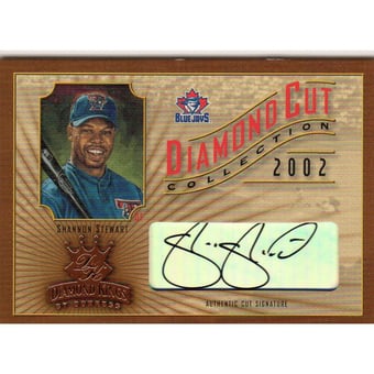 2002 Diamond Kings Diamond Cut Collection #DC28 Shannon Stewart AU/500