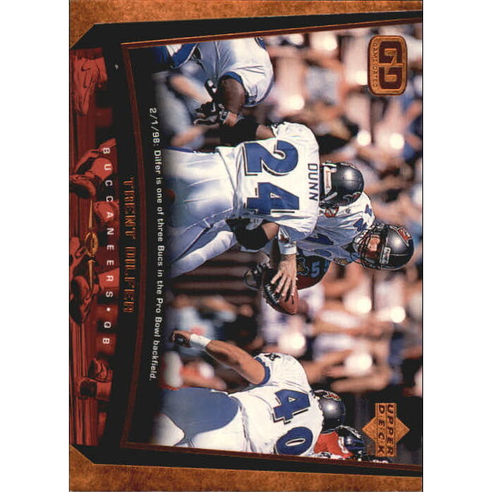 1998 Upper Deck Bronze #231 Trent Dilfer. rookie card picture