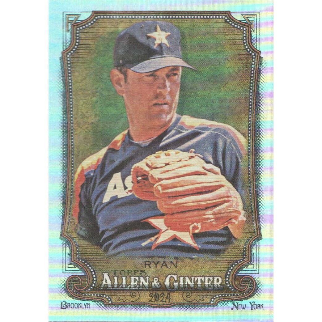 2024 Topps Allen and Ginter Silver Portrait #131 Nolan Ryan