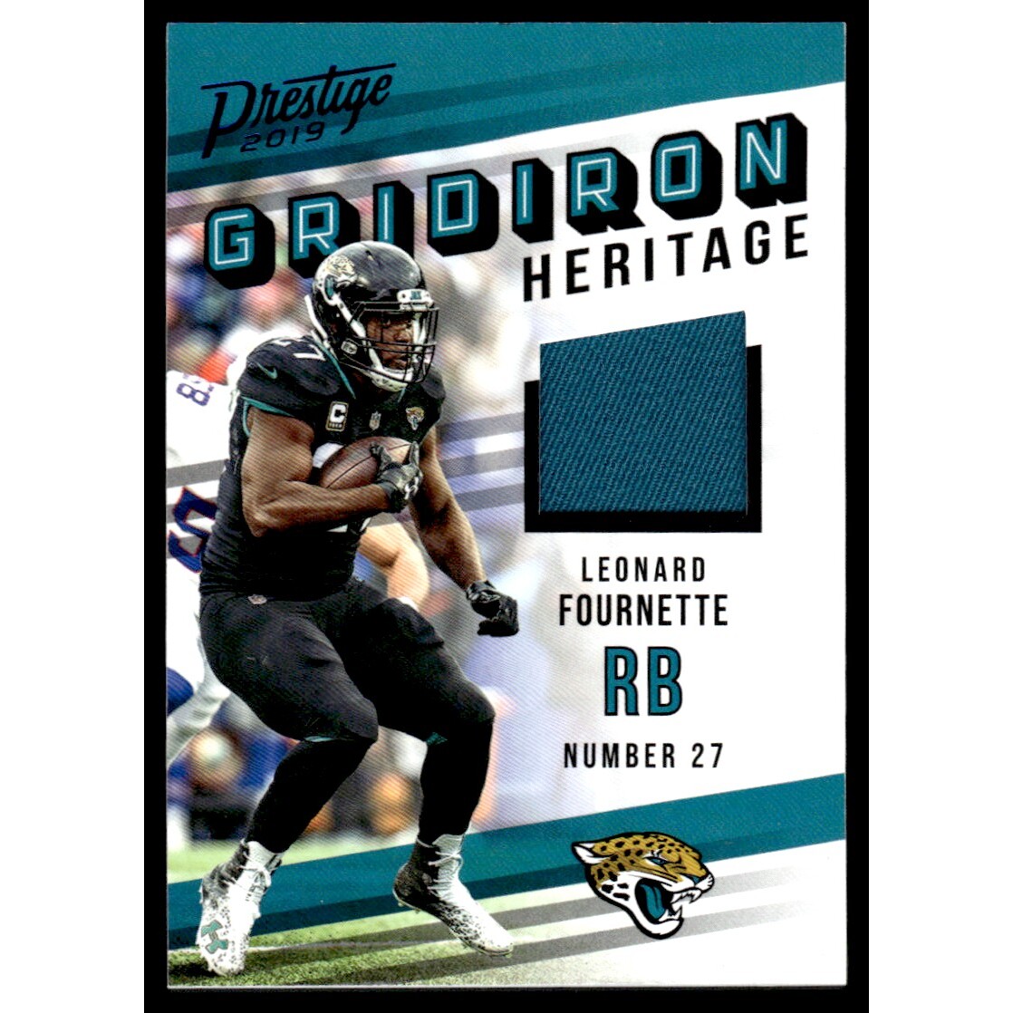 2019 Prestige Gridiron Heritage Jerseys Xtra Points Blue #30 Leonard Fournette 2019 Prestige Gridiron Heritage Jerseys Xtra Points Blue #30 Leonard Fournette