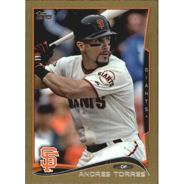 2014 Topps Mini Gold #303 Andres Torres. rookie card picture