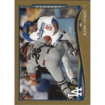 2014 Topps Mini Gold #596 Juan Uribe