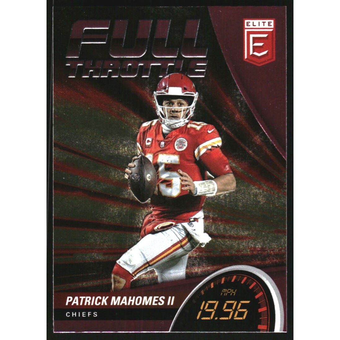 2022 Elite Full Throttle Pink #13 Patrick Mahomes II