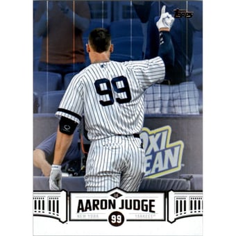 2018 Topps Aaron Judge Highlights Blue #AJ21 Aaron Judge