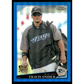 2009 Topps Chrome Blue Refractors #171 Travis Snider