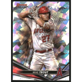 2022 Bowman's Best Atomic Refractors #14 Mike Trout