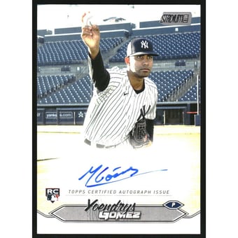 2024 Stadium Club Autographs #SCBAYG Yoendrys Gomez