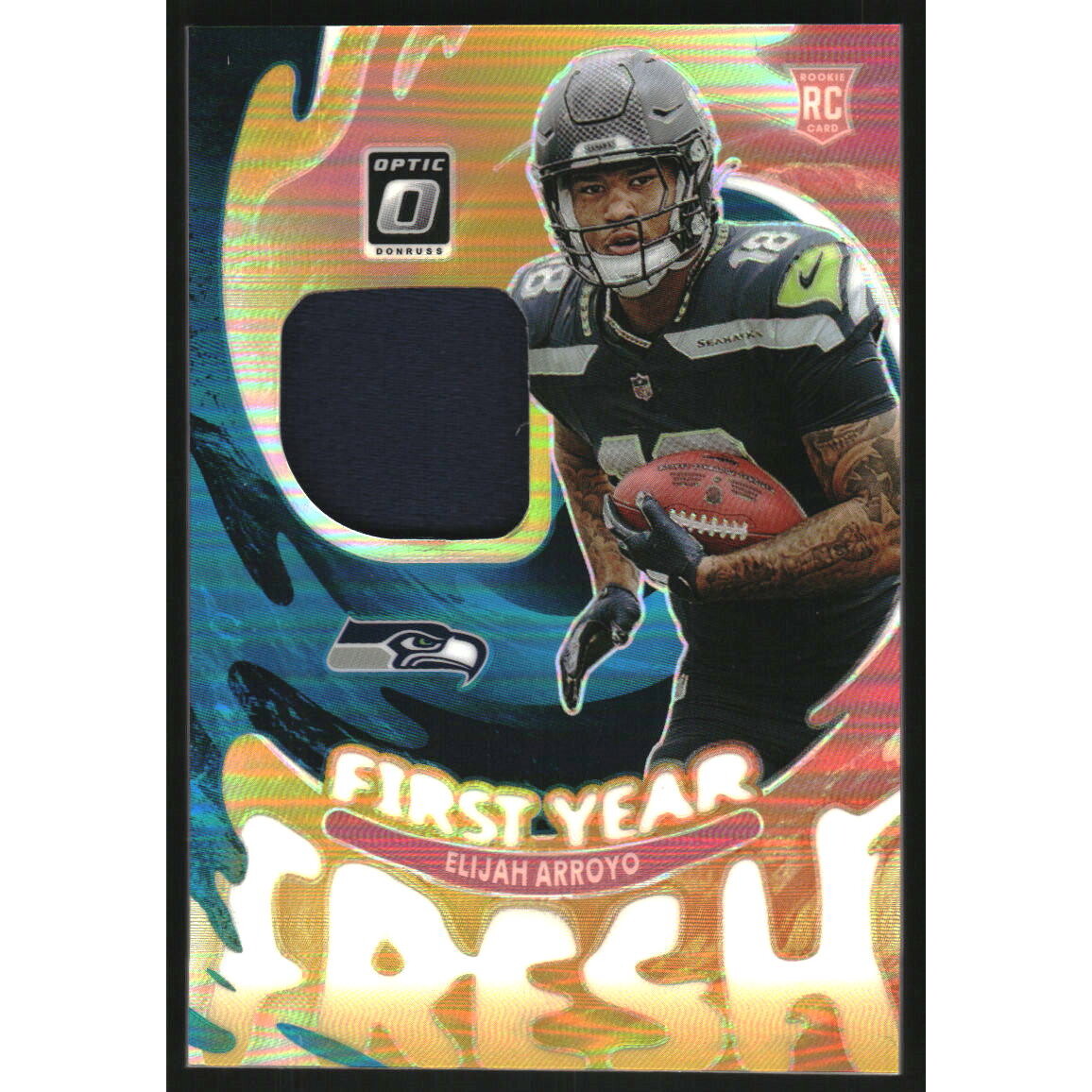2025 Donruss Optic First Year Fresh Jerseys Neon Blue #28 Elijah Arroyo 2025 Donruss Optic First Year Fresh Jerseys Neon Blue #28 Elijah Arroyo