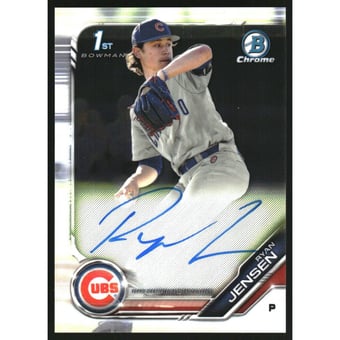 2019 Bowman Chrome Draft Autographs #CDARJ Ryan Jensen
