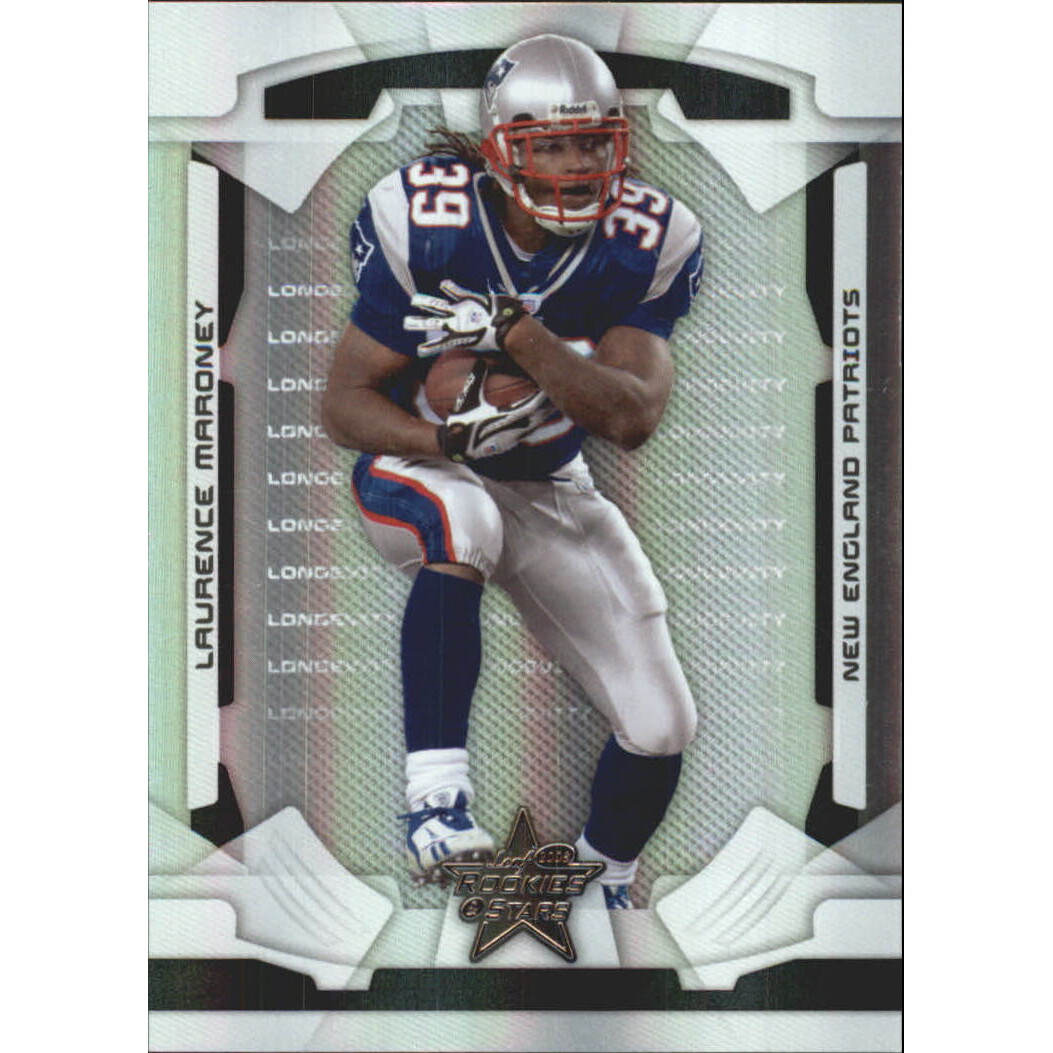 2008 Leaf Rookies and Stars Longevity Parallel Black #59 Laurence Maroney