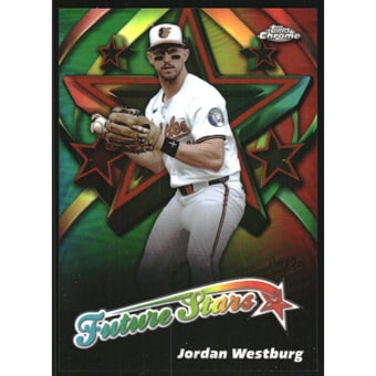 2025 Topps Chrome Future Stars Green Refractors #FS20 Jordan Westburg