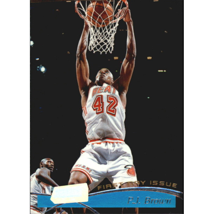 1997-98 Stadium Club First Day Issue #199 P.J. Brown