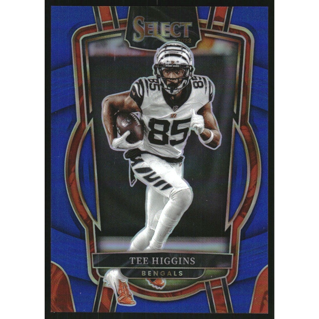 2022 Select Prizm Blue #280 Tee Higgins