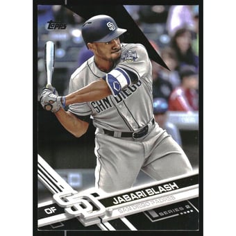 2017 Topps Black #530 Jabari Blash
