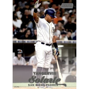 2017 Stadium Club 5x7 #225 Yangervis Solarte