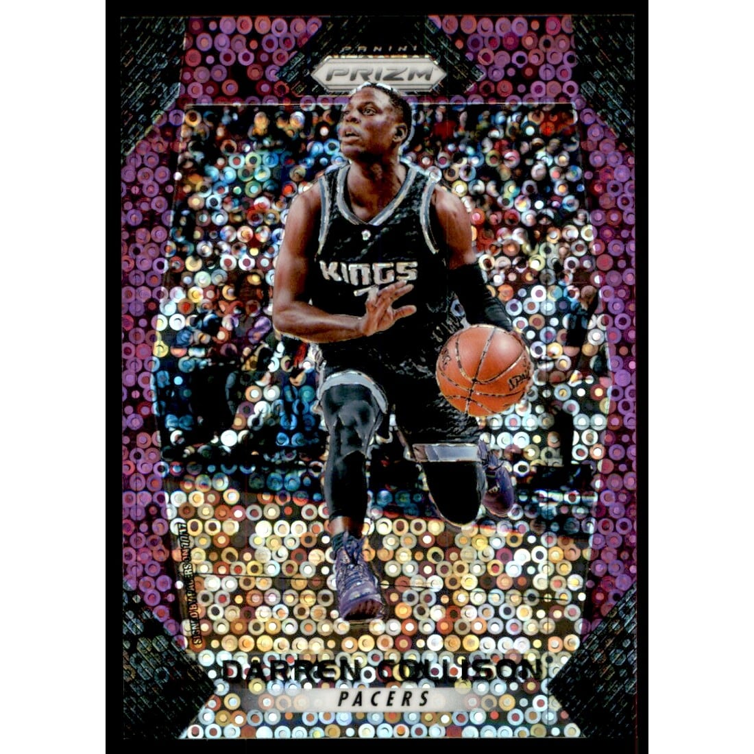 2017-18 Panini Prizm Prizms Fast Break Purple #229 Darren Collison