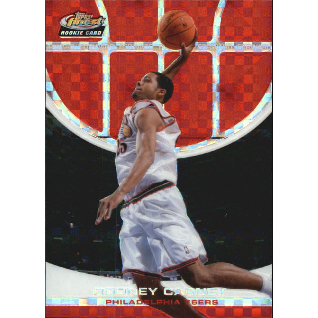 2005-06 Finest X-Fractors Red #155 Rodney Carney
