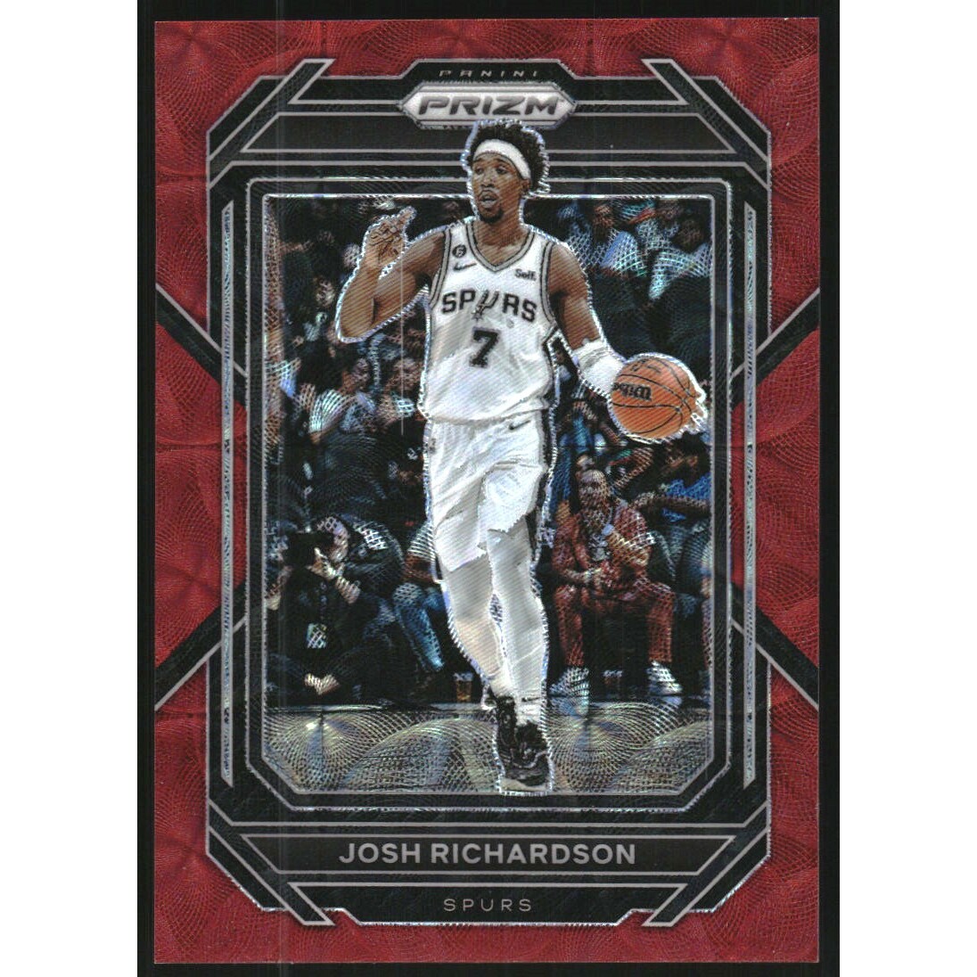2022-23 Panini Prizm Prizms Choice Red #213 Josh Richardson
