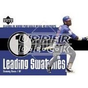 2003 Upper Deck Leading Swatches #SS Sammy Sosa 49 HR
