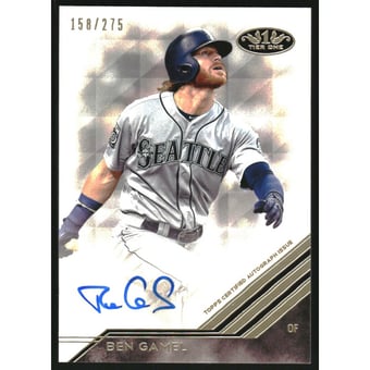 2018 Topps Tier One Break Out Autographs #BABG Ben Gamel/275