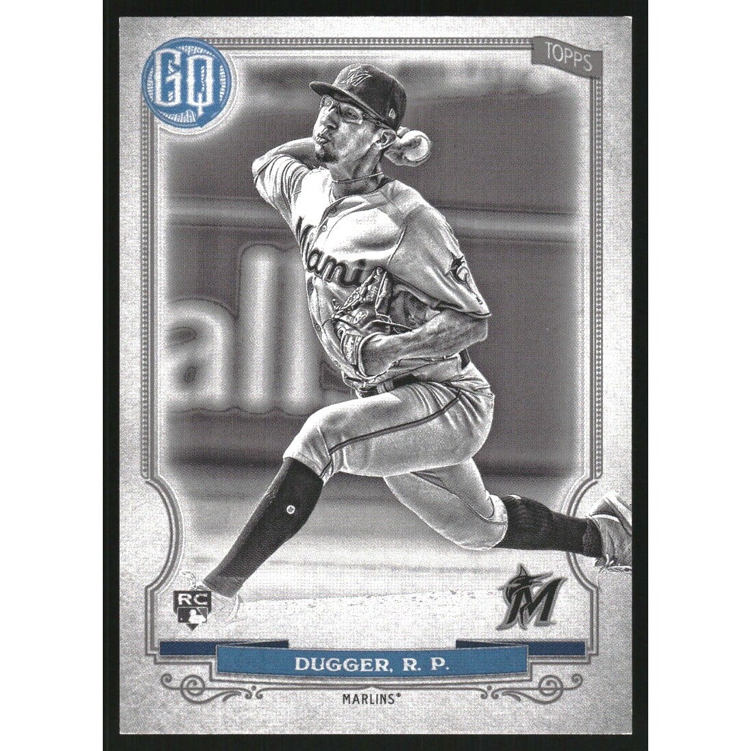 2020 Topps Gypsy Queen Black and White #143 Robert Dugger