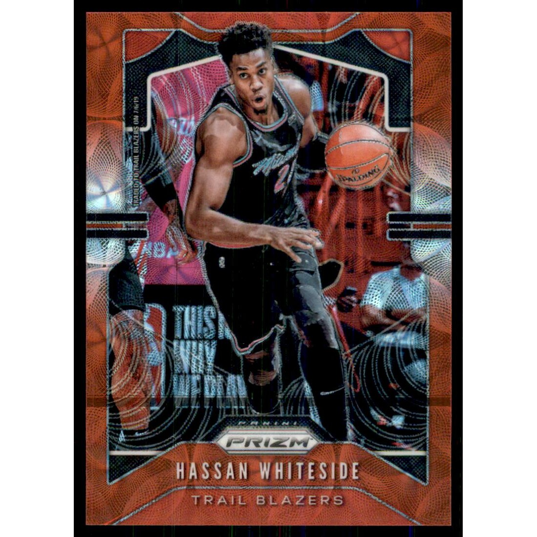2019-20 Panini Prizm Prizms Choice Red #151 Hassan Whiteside
