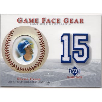 2003 Upper Deck Game Face Gear #SG Shawn Green