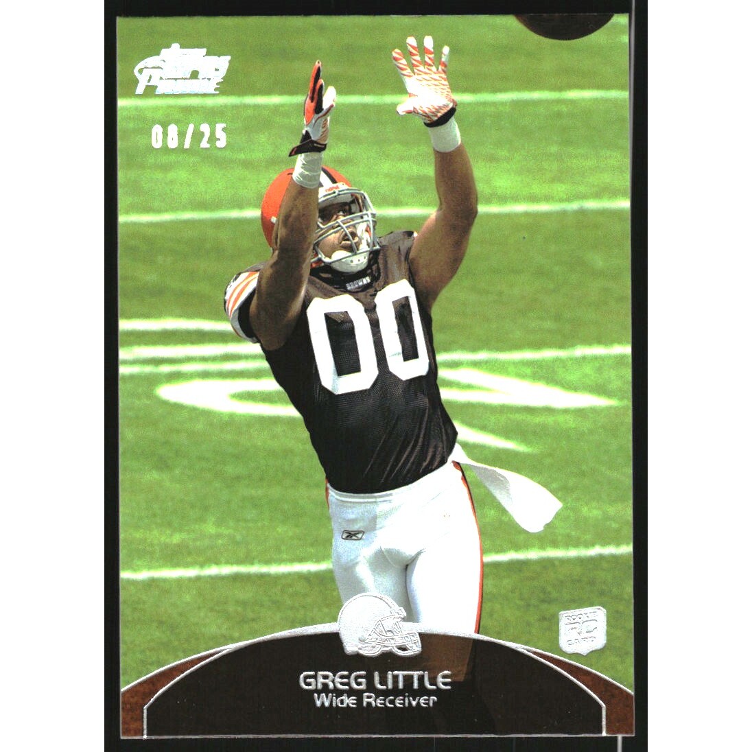 2011 Topps Prime Rainbow #148 Greg Little. rookie card picture