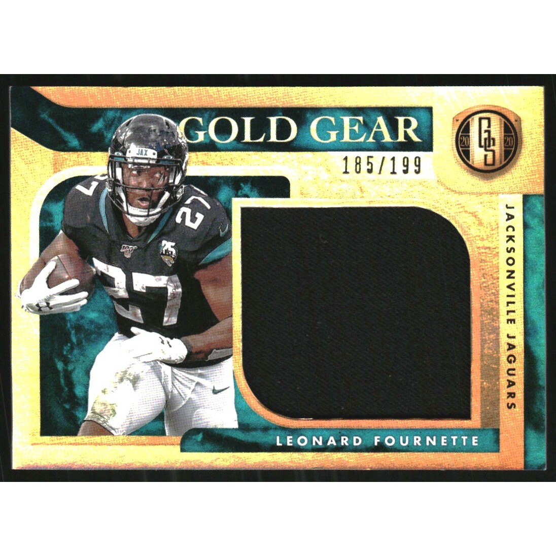 2020 Panini Gold Standard Gold Gear #39 Leonard Fournette