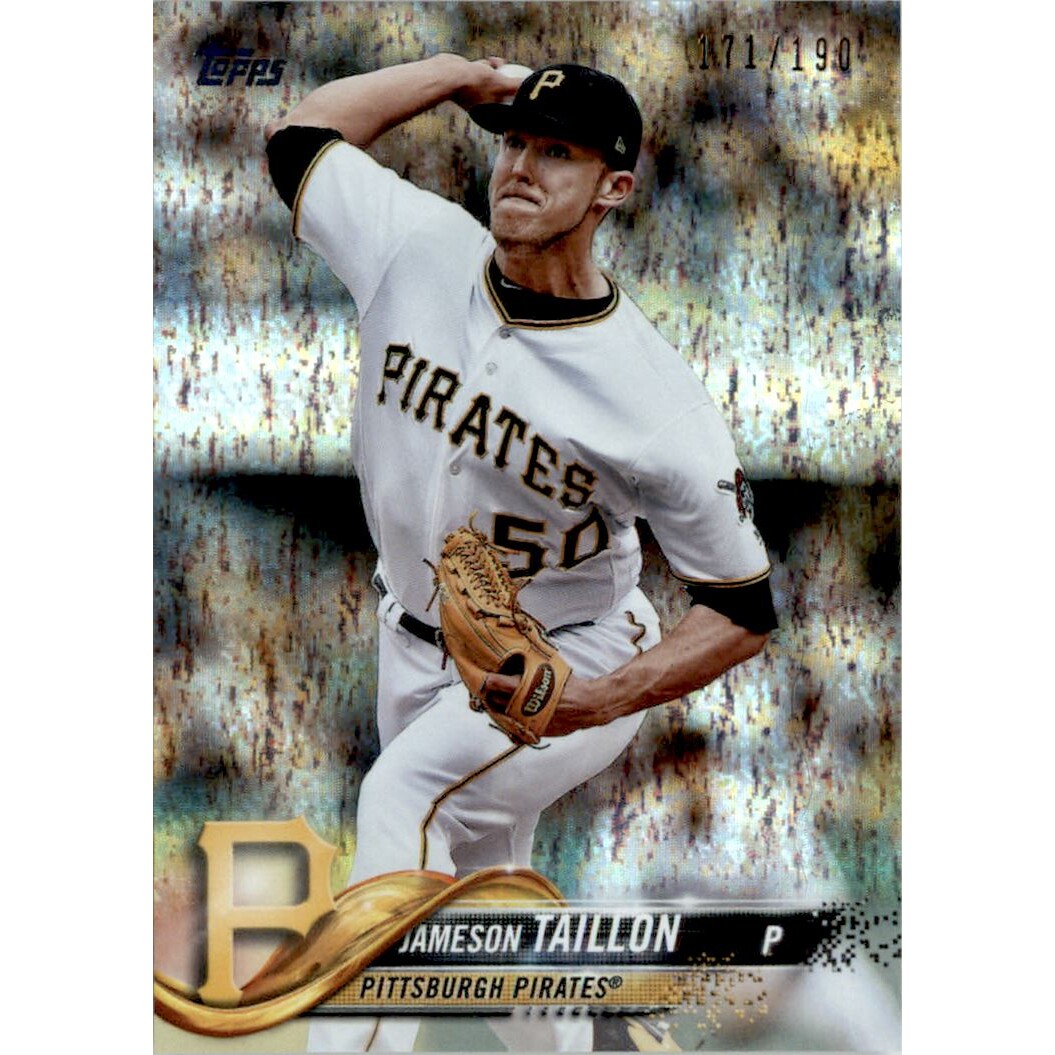 2018 Topps Factory Set Foilboard #633 Jameson Taillon. rookie card picture