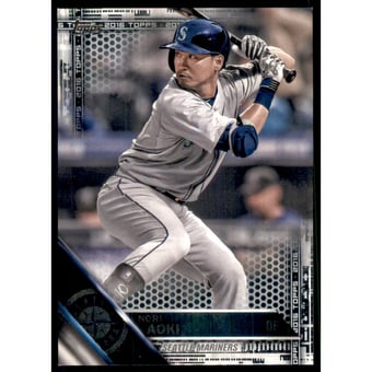2016 Topps Black #386 Nori Aoki