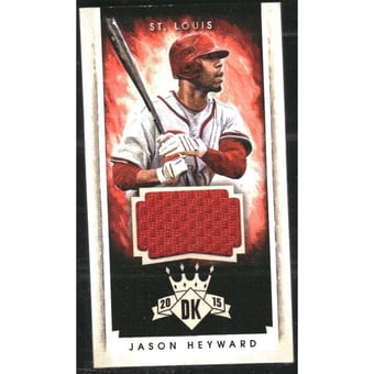2015 Diamond Kings DK Minis Materials #68 Jason Heyward/99