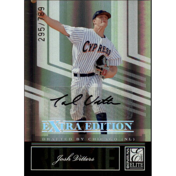 2007 Donruss Elite Extra Edition #111 Josh Vitters AU/769
