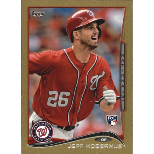 2014 Topps Mini Gold #443 Jeff Kobernus. rookie card picture