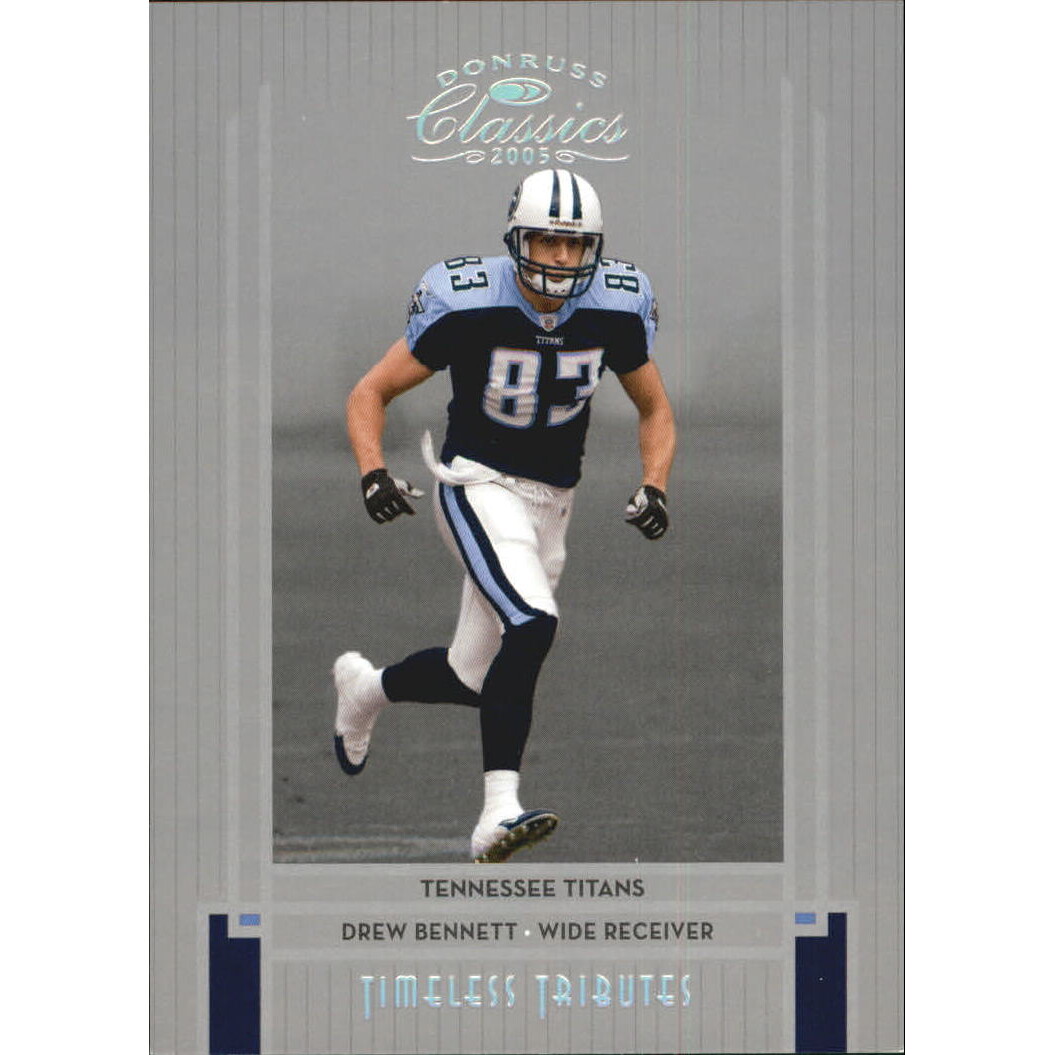 2005 Donruss Classics Timeless Tributes Silver #96 Drew Bennett