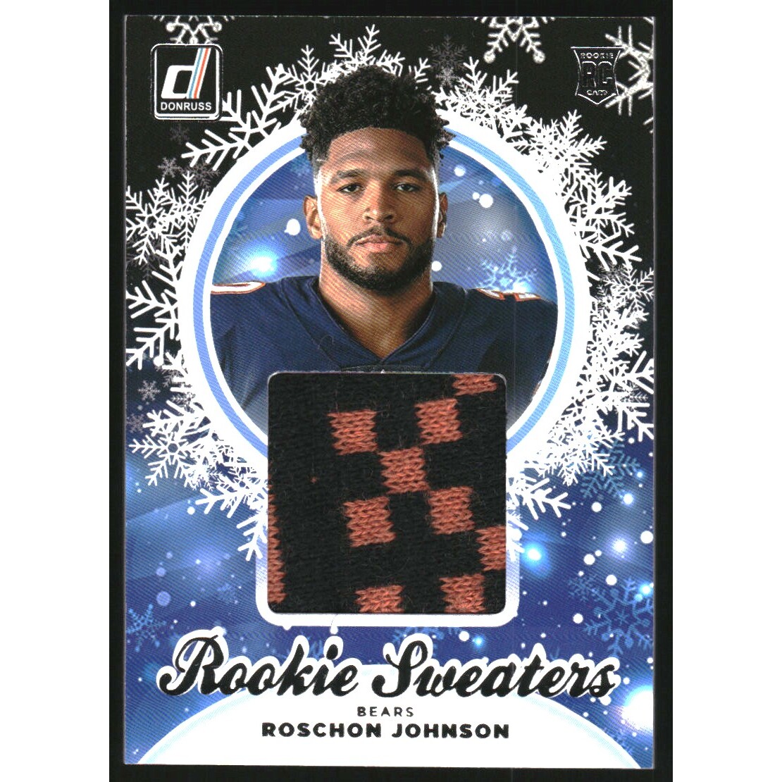 2023 Donruss Rookie Holiday Sweater #34 Roschon Johnson