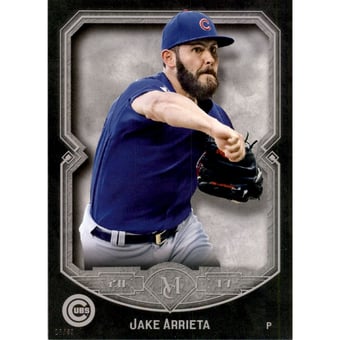 2017 Topps Museum Collection 5x7 #42 Jake Arrieta