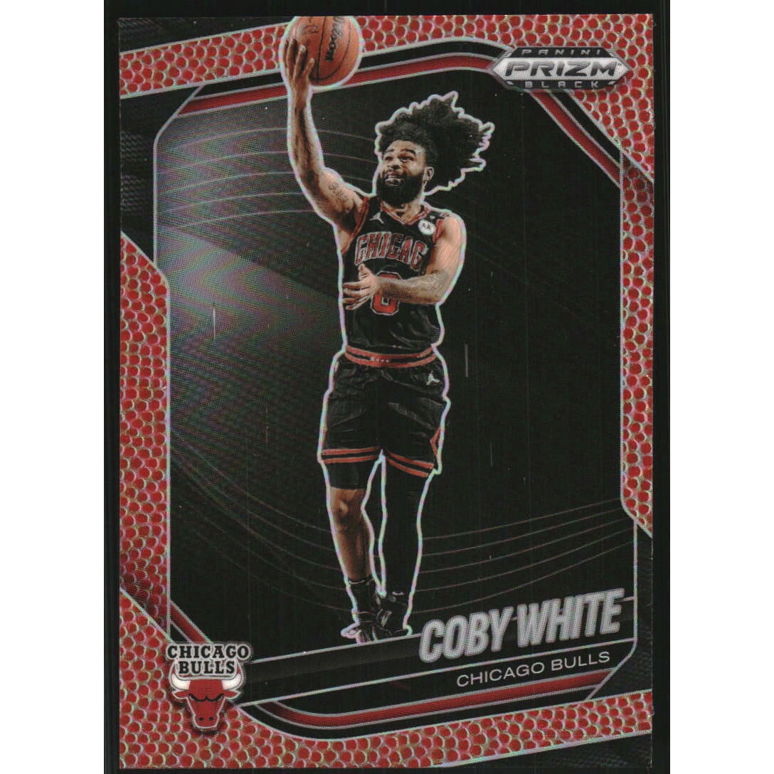 2024-25 Panini Prizm Black Prizms Basketball #68 Coby White