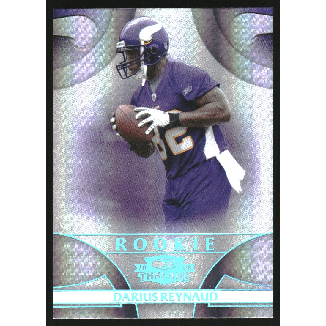 2008 Donruss Threads Platinum Holofoil #173 Darius Reynaud. rookie card picture