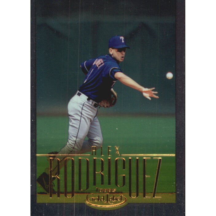 2002 Topps Gold Label Class 1 Gold #1 Alex Rodriguez