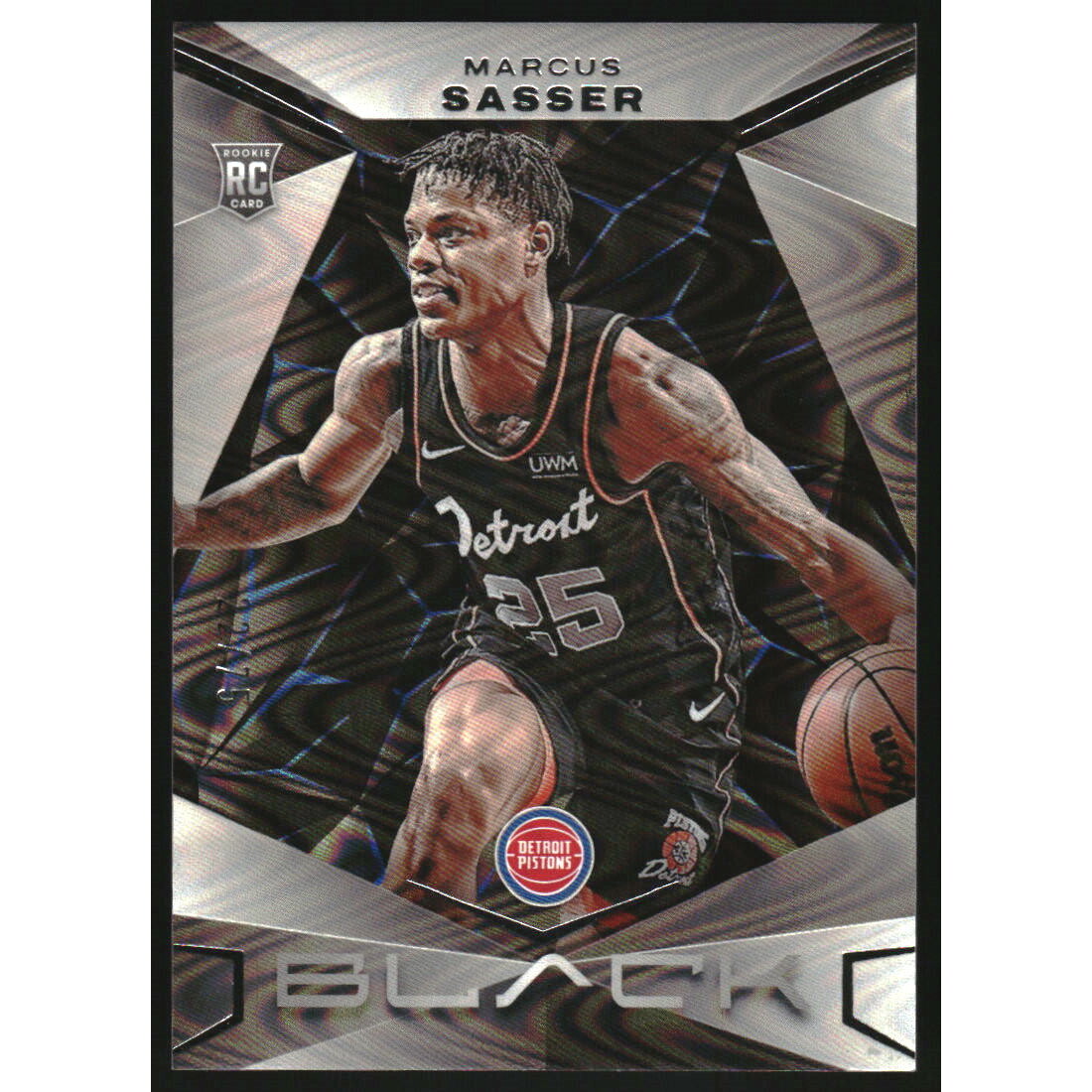 2023-24 Panini Black Silver #76 Marcus Sasser