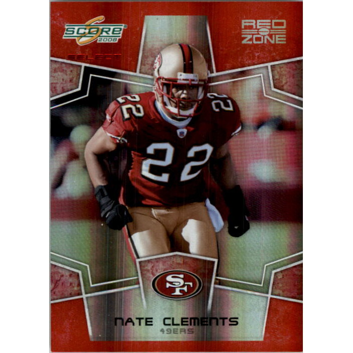 2008 Select Red Zone #277 Nate Clements