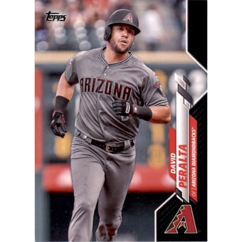 2020 Topps Black #227 David Peralta