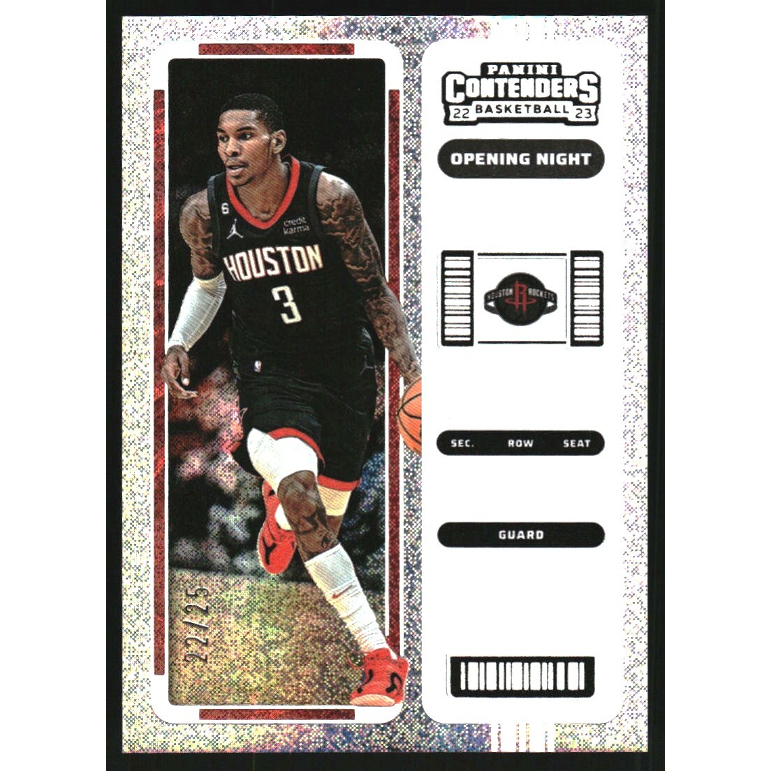 2022-23 Panini Contenders Opening Night Ticket FOTL #54 Kevin Porter Jr.